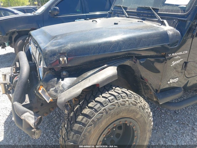 Aukcja sprzedaży 2001 Jeep Wrangler Sport, vin: 1J4FA49S91P359885, numer aukcji: 44864116