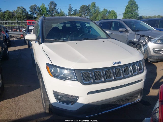 44864168 :رقم المزاد ، 3C4NJDCB0MT533868 vin ، 2021 Jeep Compass Limited 4x4 مزاد بيع