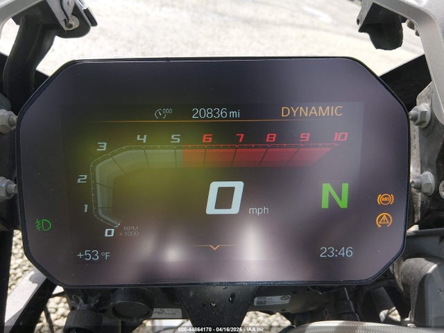 2022 Bmw R 1250 Gs Adventure მანქანა იყიდება აუქციონზე, vin: WB10M1303N6F00969, აუქციონის ნომერი: 44864170