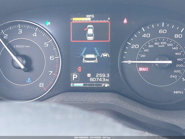 2020 Subaru Impreza 5-door მანქანა იყიდება აუქციონზე, vin: 4S3GTAB68L3701207, აუქციონის ნომერი: 44864204