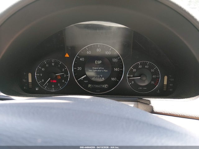 2007 Mercedes-benz E 350 მანქანა იყიდება აუქციონზე, vin: WDBUF56X47B070860, აუქციონის ნომერი: 44864209