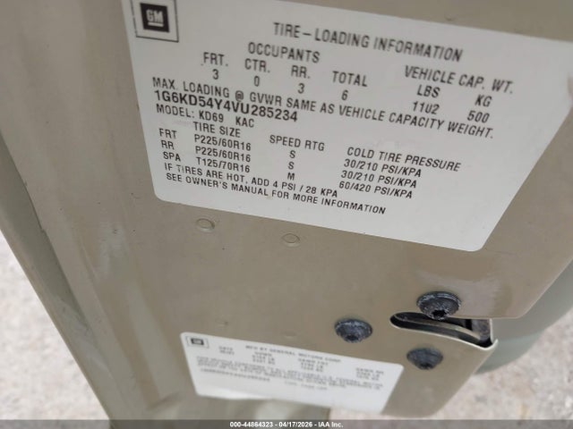 Aukcja sprzedaży 1997 Cadillac Deville Standard, vin: 1G6KD54Y4VU285234, numer aukcji: 44864323