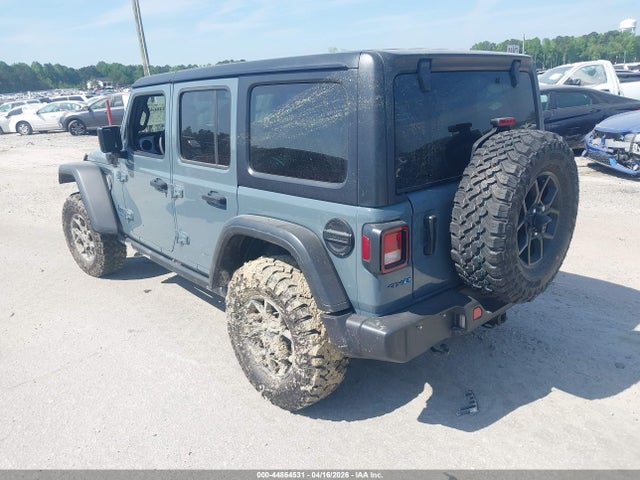 Продаж на аукціоні авто 2025 Jeep Wrangler 4xe Willys 4xe, vin: 1C4RJXN61SW518161, номер лоту: 44864531