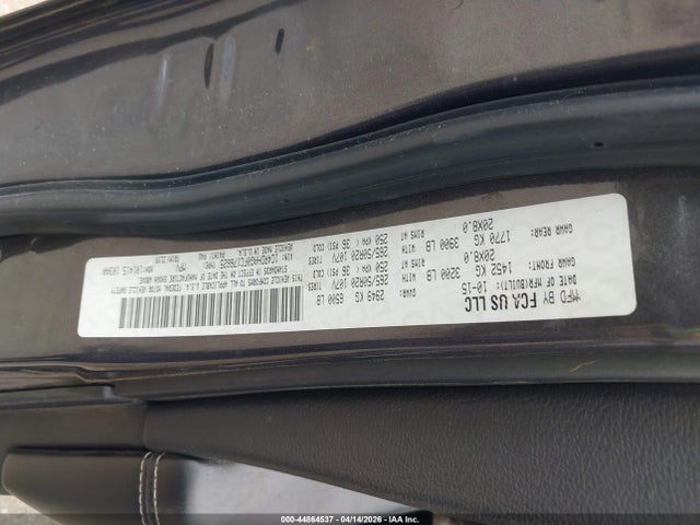 Продаж на аукціоні авто 2015 Dodge Durango Sxt, vin: 1C4RDHAG0FC176625, номер лоту: 44864537