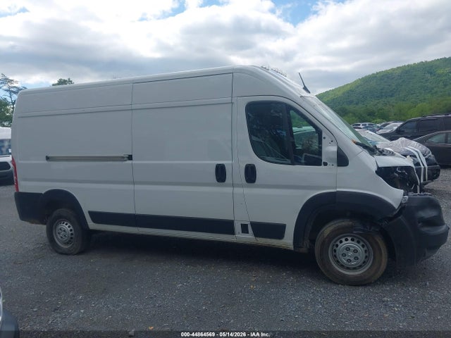 44864569 :رقم المزاد ، 3C6MRVHGXSE548658 vin ، 2025 Ram Promaster 3500 Tradesman High Roof 159 Wb W/pass Seat مزاد بيع