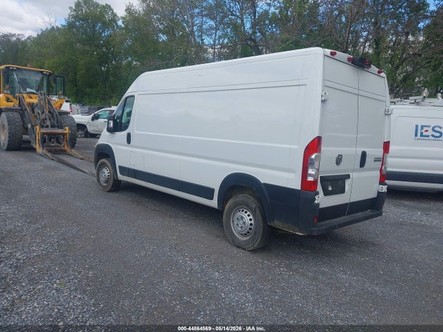 44864569 :رقم المزاد ، 3C6MRVHGXSE548658 vin ، 2025 Ram Promaster 3500 Tradesman High Roof 159 Wb W/pass Seat مزاد بيع