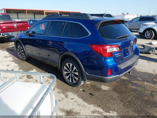 2016 Subaru Outback 3.6r Limited მანქანა იყიდება აუქციონზე, vin: 4S4BSENC6G3231055, აუქციონის ნომერი: 44864633