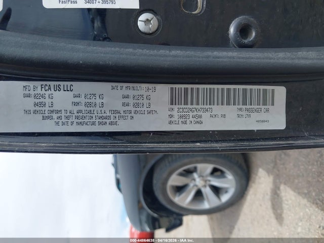 Продажа на аукционе авто 2019 Dodge Challenger Sxt, vin: 2C3CDZAG7KH733473, номер лота: 44864638