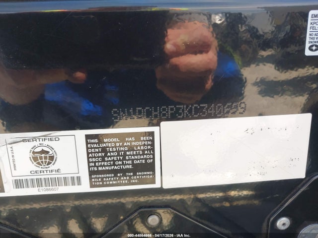 Polaris 800 Sks 2019 SN1DCH8P3KC340699 Image 9