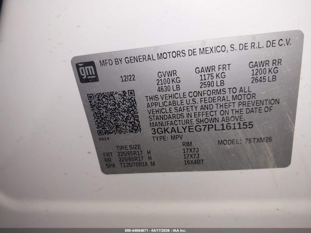 GMC Terrain Awd At4 2023 3GKALYEG7PL161155 Image 9