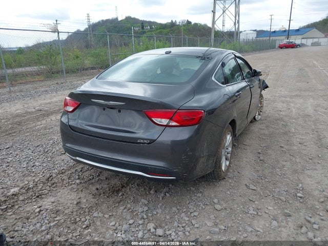 2015 Chrysler 200 Limited მანქანა იყიდება აუქციონზე, vin: 1C3CCCAB4FN758221, აუქციონის ნომერი: 44864691