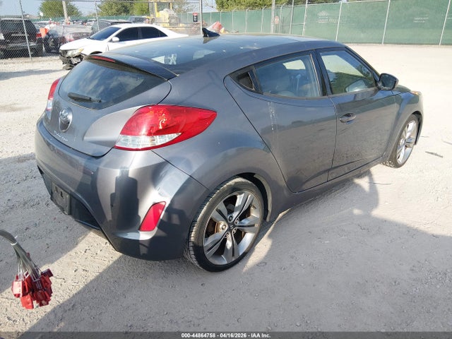 44864758 :رقم المزاد ، KMHTC6AD6DU115026 vin ، 2013 Hyundai Veloster Base W/black مزاد بيع