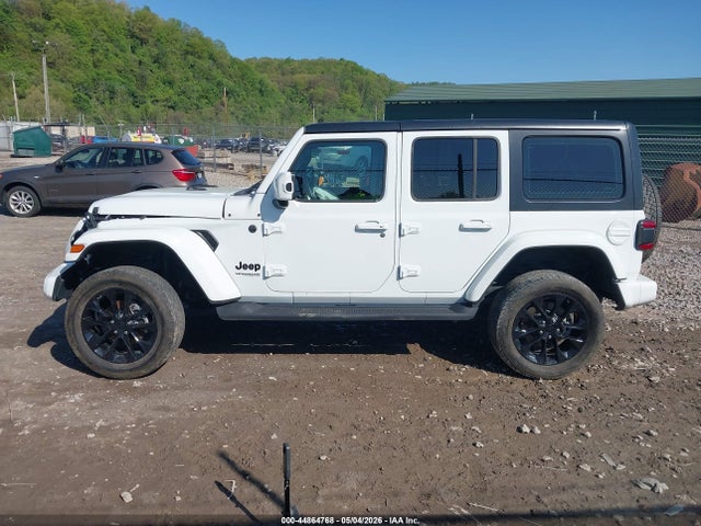 44864768 :رقم المزاد ، 1C4HJXEM6MW540458 vin ، 2021 Jeep Wrangler Unlimited High Altitude 4x4 مزاد بيع