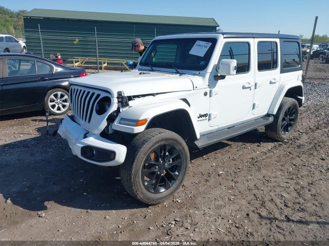 44864768 :رقم المزاد ، 1C4HJXEM6MW540458 vin ، 2021 Jeep Wrangler Unlimited High Altitude 4x4 مزاد بيع