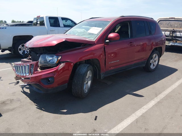 2016 Jeep Compass Latitude მანქანა იყიდება აუქციონზე, vin: 1C4NJDEB3GD781622, აუქციონის ნომერი: 44864865