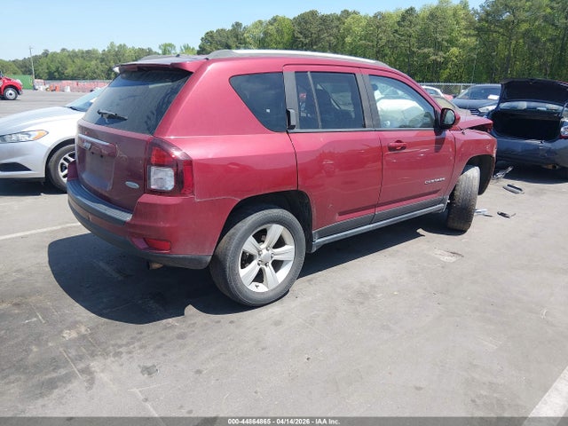 2016 Jeep Compass Latitude მანქანა იყიდება აუქციონზე, vin: 1C4NJDEB3GD781622, აუქციონის ნომერი: 44864865