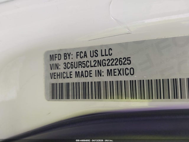 2022 RAM 2500 3C6UR5CL2NG222625 Photo 8