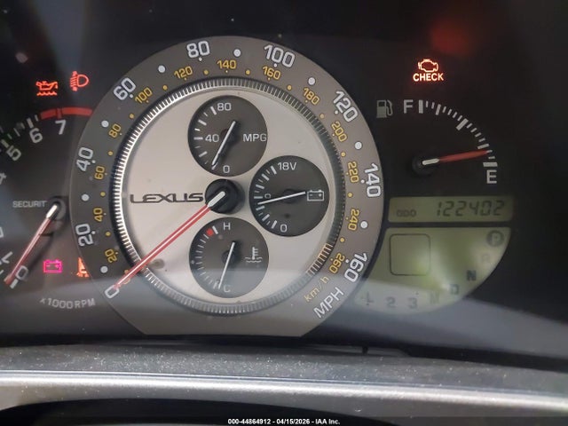 Aukcja sprzedaży 2001 Lexus Is 300, vin: JTHBD182210032540, numer aukcji: 44864912