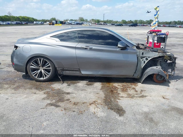 44864964 :رقم المزاد ، JN1CV7EL3HM320690 vin ، 2017 Infiniti Q60 2.0t Premium مزاد بيع