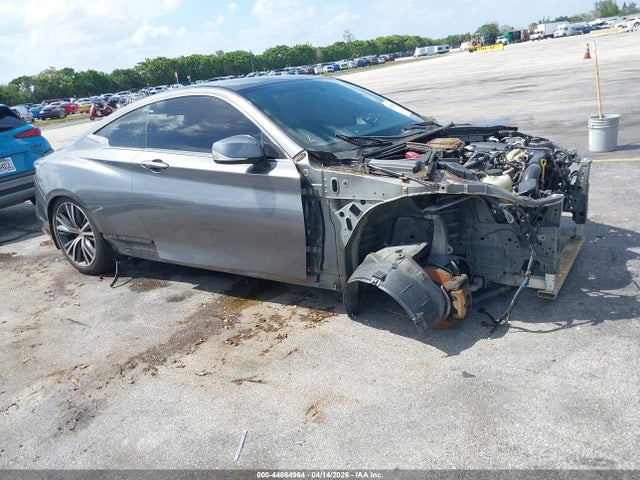 44864964 :رقم المزاد ، JN1CV7EL3HM320690 vin ، 2017 Infiniti Q60 2.0t Premium مزاد بيع