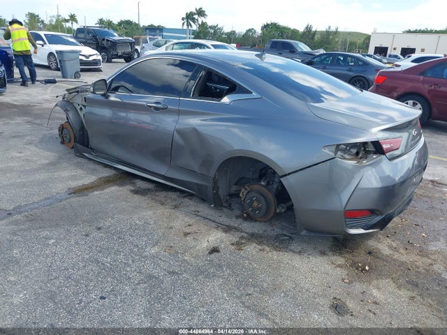 44864964 :رقم المزاد ، JN1CV7EL3HM320690 vin ، 2017 Infiniti Q60 2.0t Premium مزاد بيع