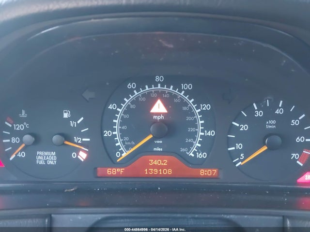 Aukcja sprzedaży 1997 Mercedes-benz E 320, vin: WDBJF55F3VA373630, numer aukcji: 44864996