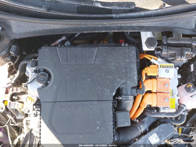 KMHLM4DJ6TU193890 Hyundai Elantra Hybrid Blue