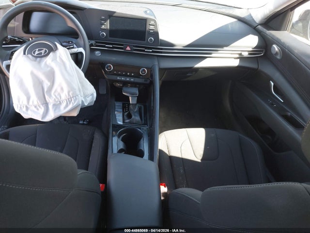 KMHLM4DJ6TU193890 Hyundai Elantra Hybrid Blue