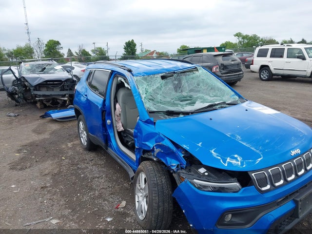 Aukcja sprzedaży 2022 Jeep Compass Latitude 4x4, vin: 3C4NJDBB0NT177621, numer aukcji: 44865081