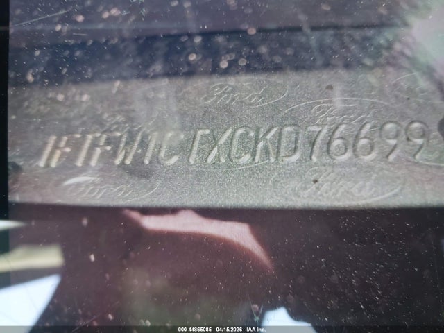 44865085 :رقم المزاد ، 1FTFW1CTXCKD76699 vin ، 2012 Ford F-150 Fx2 مزاد بيع