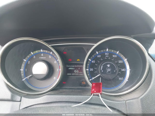 2013 Hyundai Sonata Limited მანქანა იყიდება აუქციონზე, vin: 5NPEC4AC0DH536792, აუქციონის ნომერი: 44865089