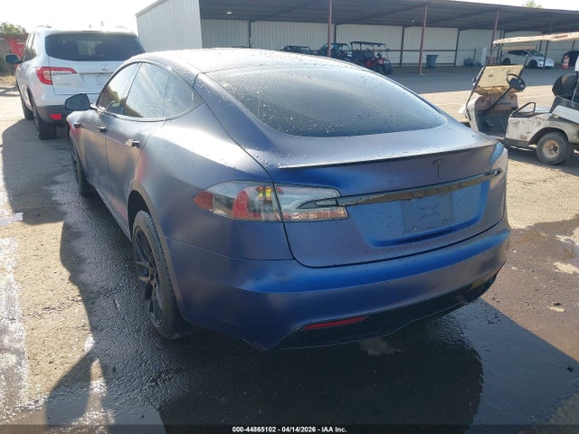 2021 Tesla Model S Plaid Tri Motor All-wheel Drive მანქანა იყიდება აუქციონზე, vin: 5YJSA1E61MF447078, აუქციონის ნომერი: 44865102