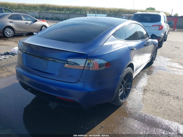 2021 Tesla Model S Plaid Tri Motor All-wheel Drive მანქანა იყიდება აუქციონზე, vin: 5YJSA1E61MF447078, აუქციონის ნომერი: 44865102