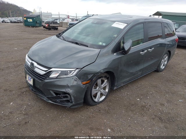 2019 Honda Odyssey Ex-l მანქანა იყიდება აუქციონზე, vin: 5FNRL6H70KB058813, აუქციონის ნომერი: 44865125