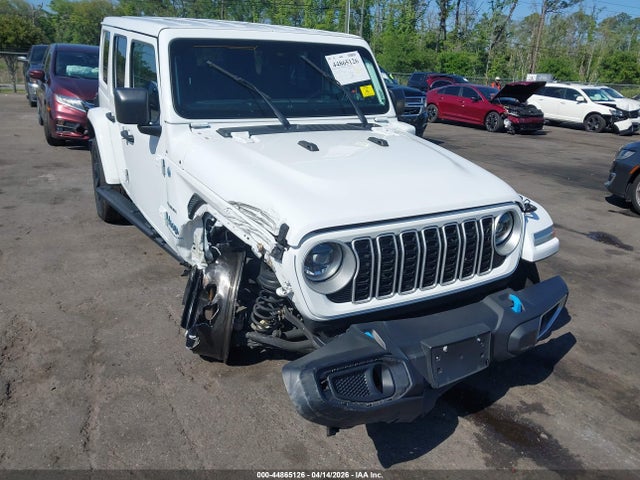 Продажа на аукционе авто 2024 Jeep Wrangler 4xe Sahara 4xe, vin: 1C4RJXP62RW275208, номер лота: 44865126