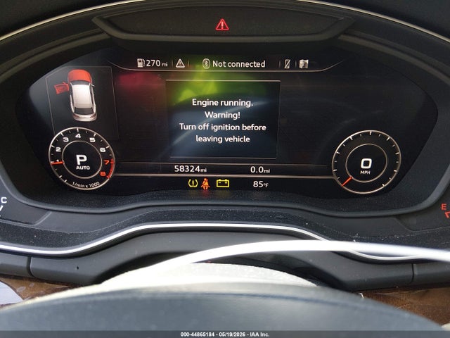 44865184 :رقم المزاد ، WA1BNAFY3J2007733 vin ، 2018 Audi Q5 2.0t Premium/2.0t Tech Premium مزاد بيع