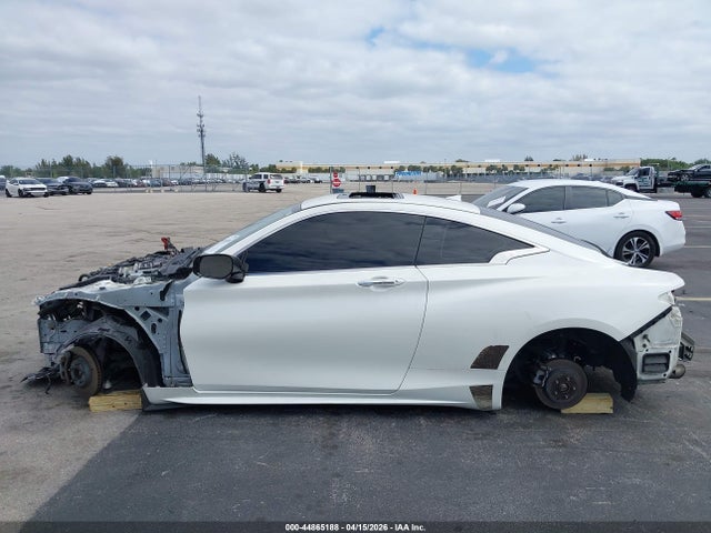 2018 Infiniti Q60 3.0t Luxe მანქანა იყიდება აუქციონზე, vin: JN1EV7EK2JM343206, აუქციონის ნომერი: 44865188