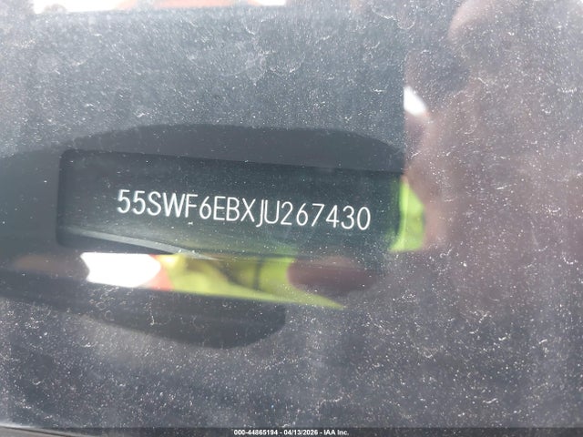 2018 MERCEDES-BENZ AMG C 43 55SWF6EBXJU267430 Photo 8