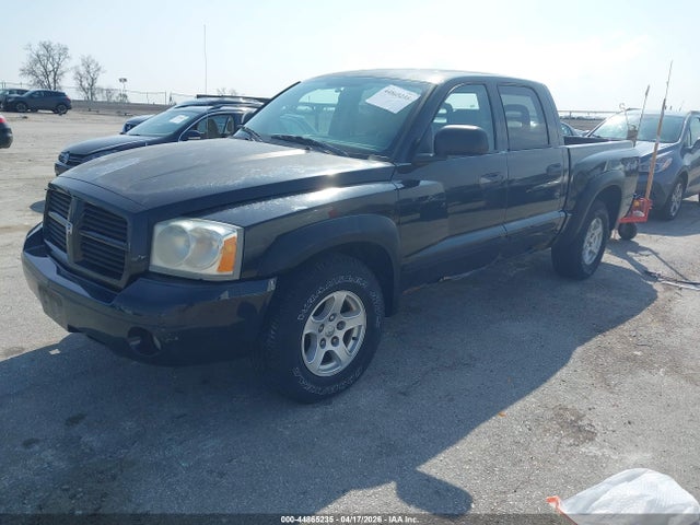2006 Dodge Dakota Slt მანქანა იყიდება აუქციონზე, vin: 1D7HW48N86S654384, აუქციონის ნომერი: 44865235