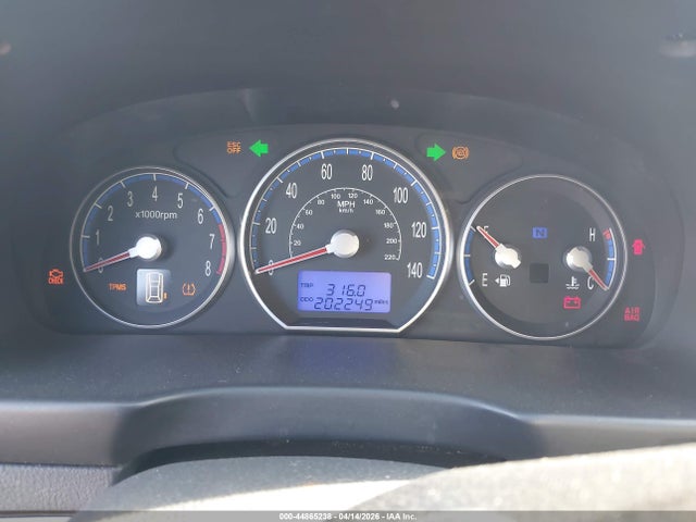 44865238 :رقم المزاد ، 5NMSG73D18H162775 vin ، 2008 Hyundai Santa Fe Gls مزاد بيع