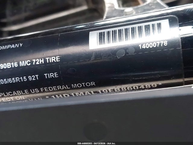 2014 HARLEY-DAVIDSON FLHTCUTG 1HD1MAL19EB860489 Photo 9