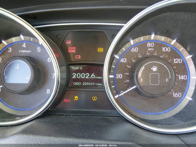 44865309 :رقم المزاد ، 5NPEB4AC0EH847479 vin ، 2014 Hyundai Sonata Gls مزاد بيع