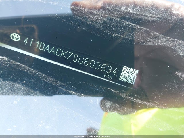 Продажа на аукционе авто 2025 Toyota Camry Se, vin: 4T1DAACK7SU603634, номер лота: 44865314