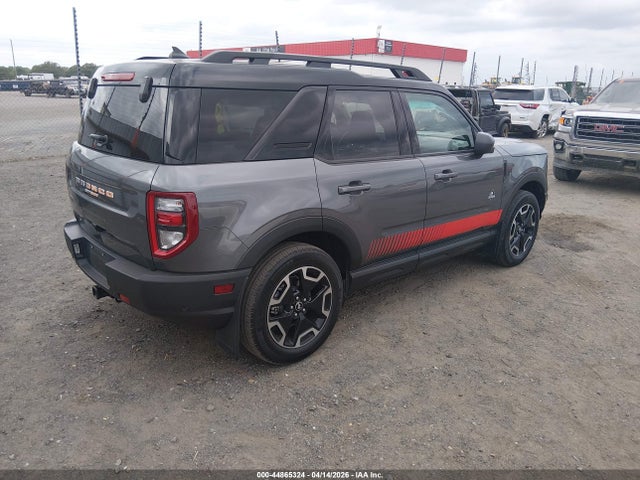 44865324 :رقم المزاد ، 3FMCR9C64NRE28566 vin ، 2022 Ford Bronco Sport Outer Banks مزاد بيع