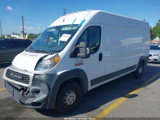 44865333 :رقم المزاد ، 3C6TRVDG6KE506277 vin ، 2019 Ram Promaster 2500 High Roof 159 Wb مزاد بيع
