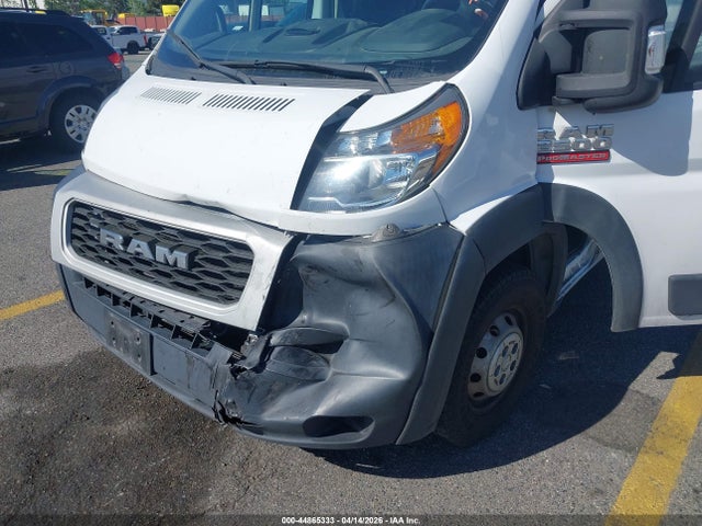 44865333 :رقم المزاد ، 3C6TRVDG6KE506277 vin ، 2019 Ram Promaster 2500 High Roof 159 Wb مزاد بيع