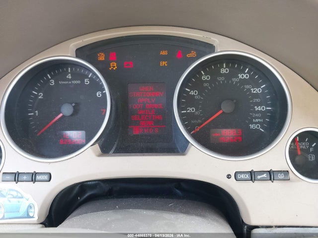 2006 Audi A4 1.8t მანქანა იყიდება აუქციონზე, vin: WAUAC48H26K001559, აუქციონის ნომერი: 44865370