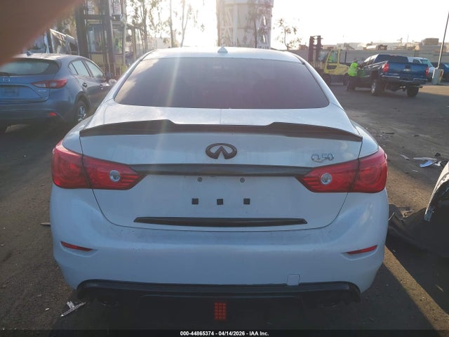 44865374 :رقم المزاد ، JN1BV7AP5FM336570 vin ، 2015 Infiniti Q50 Premium مزاد بيع