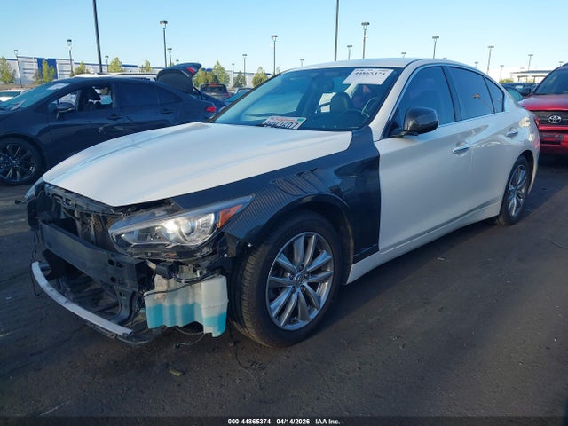 44865374 :رقم المزاد ، JN1BV7AP5FM336570 vin ، 2015 Infiniti Q50 Premium مزاد بيع