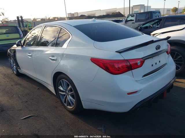 44865374 :رقم المزاد ، JN1BV7AP5FM336570 vin ، 2015 Infiniti Q50 Premium مزاد بيع